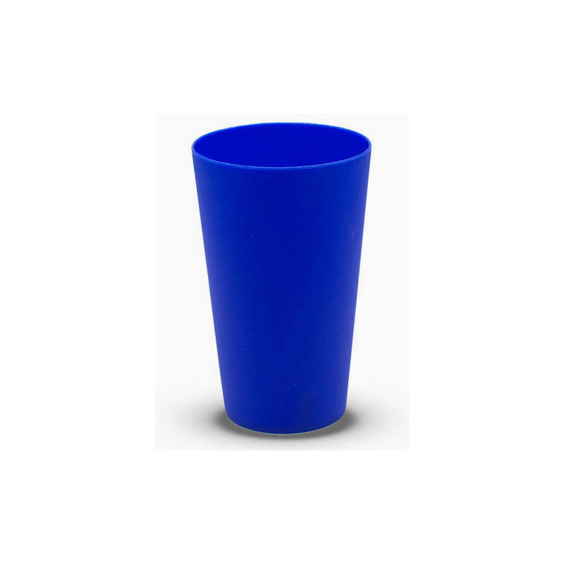 verre en plastique