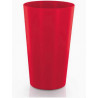 verre en plastique